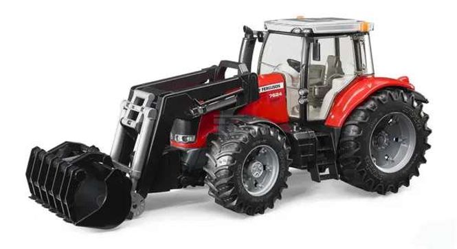 Hovedbilde MF 7624 med frontlaster