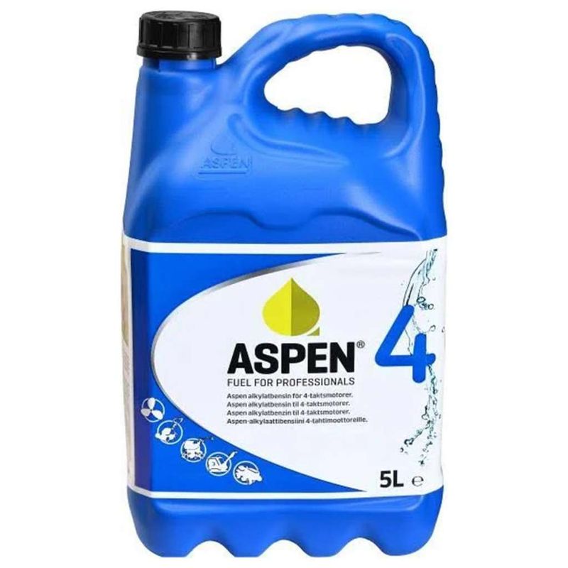 Aspen 4 Alkylatbensin (5 liter) – Det beste valget for din 4-taktsmotor
