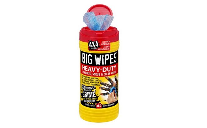 Hovedbilde WIPES ANTIBAC rød, Heavy Duty 4X4, 80 tørk