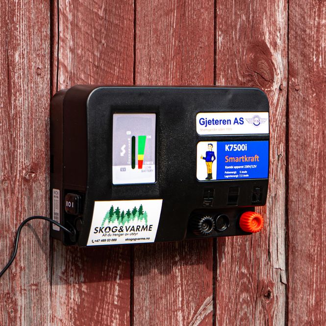 Hovedbilde Gjeteren K7500i Smart gjerdeapparat (12V/230V) ...