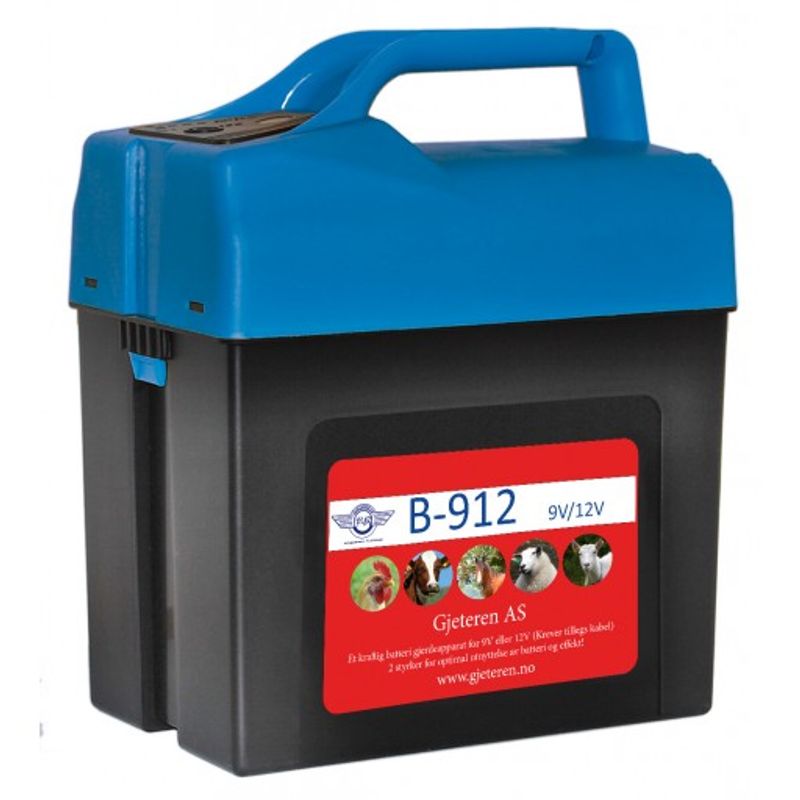 Gjeteren B-912 – Kraftig og fleksibelt batteriapparat for norske beiter
