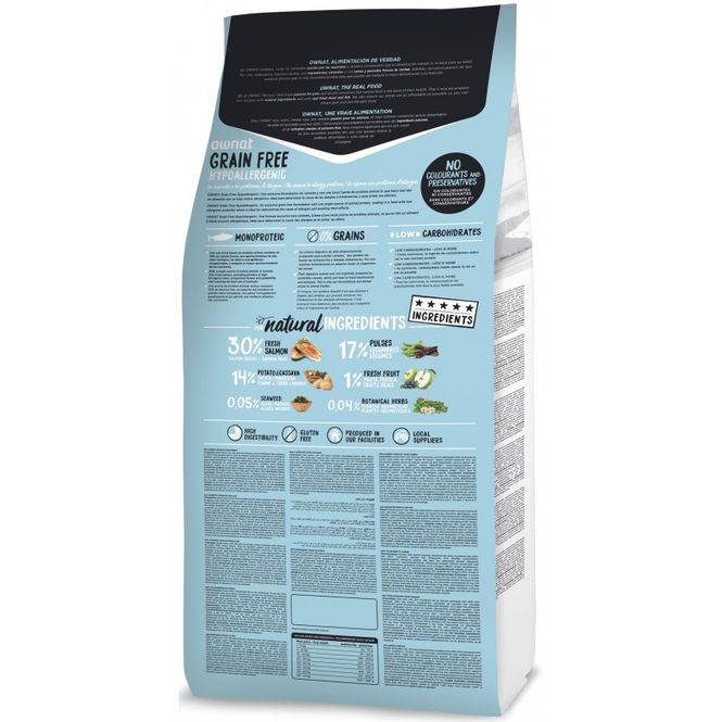 Hovedbilde Ownat Grainfree Hypo Adult Laks 3kg
