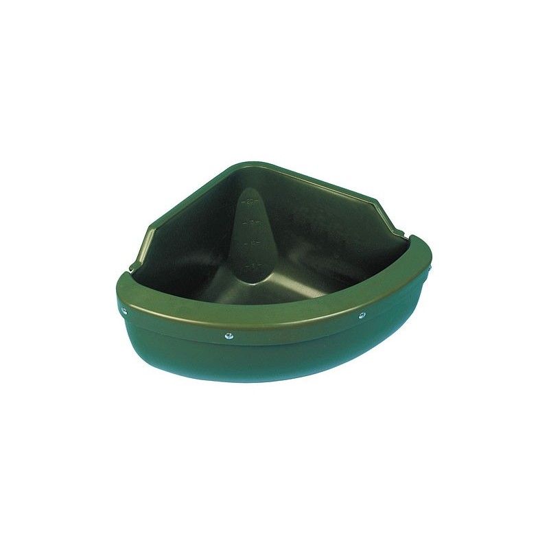 Corner Trough, plastic, 31 lit w/ biting protection rim