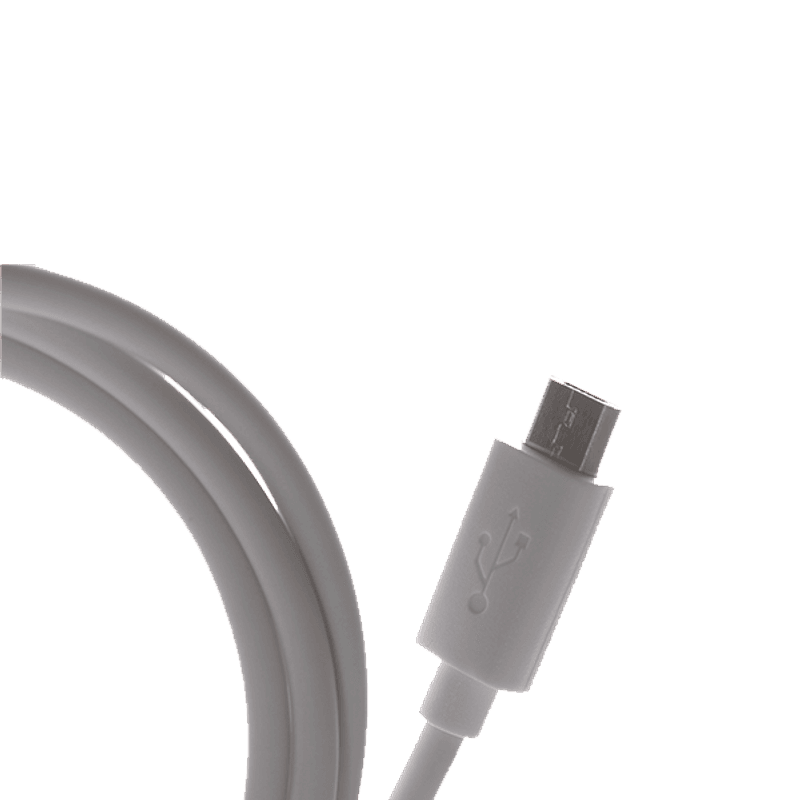 Unisynk Micro USB 1,2m hvit