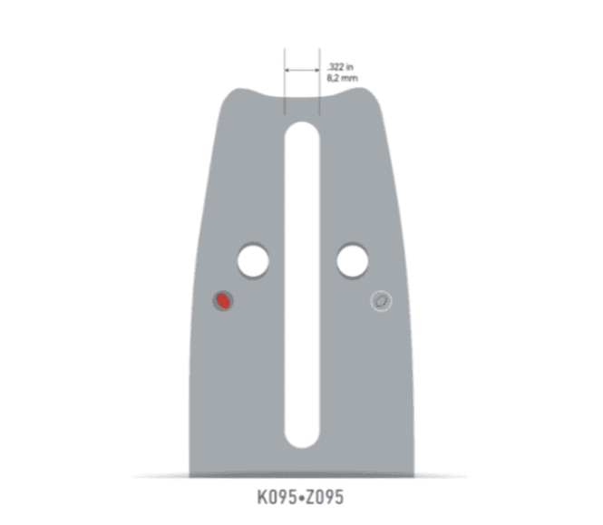 Hovedbilde Sverd/Kjedepakke: 1x 180TXLBK095 Sverd + 2x ...