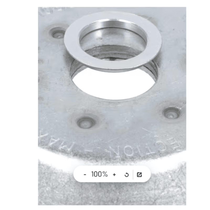 Ugressbørste i stål til ryddesag (200x80 mm) – Effektiv fjerning av ugress og mose