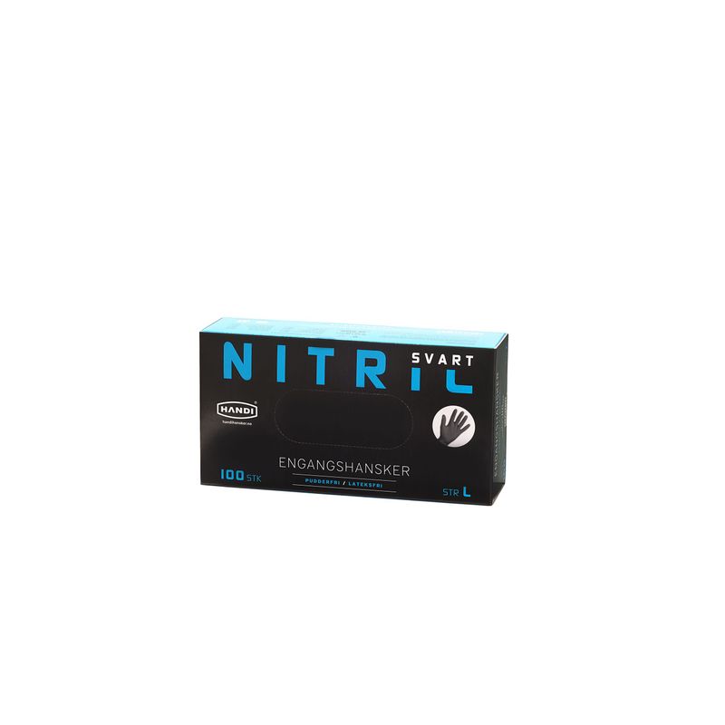 NITRIL SVART ENG. HANSKER
